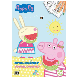 Omalovánky A4 Prasátko Peppa léto