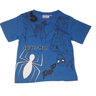 Chlapecké tričko Spiderman modré