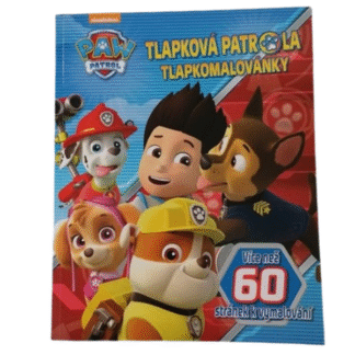 Omalovánky A4 Tlapková patrola Tlapkomalovánky