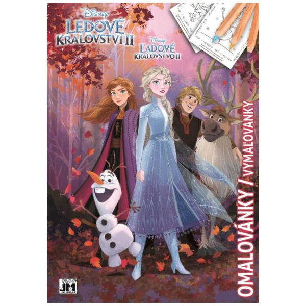 Omalovánky A4 Ledové království 2