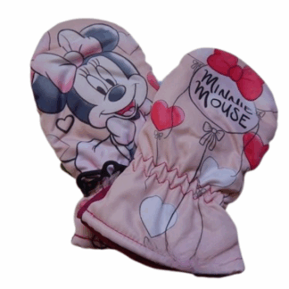 Dívčí SKI palcové rukavice Minnie