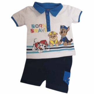 Kojenecký set modrý Tlapková patrola