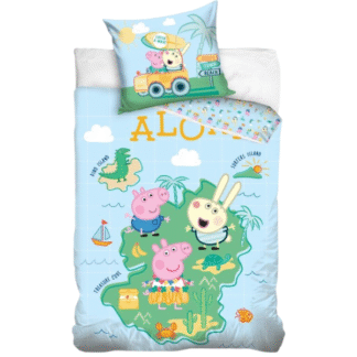 Dětské povlečení Prasátko Peppa Aloha