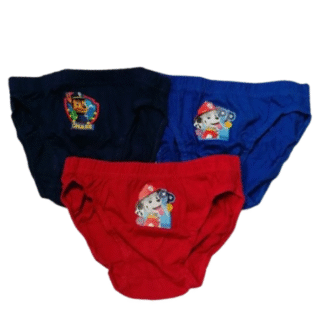 Chlapecké slipy Tlapková patrola 3pack