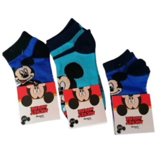 Chlapecké nízké ponožky Mickey Mouse