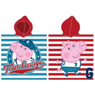 Chlapecké pončo s kapucí Peppa Pig