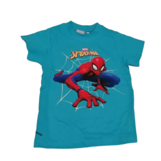 Chlapecké tričko Spiderman tyrkys