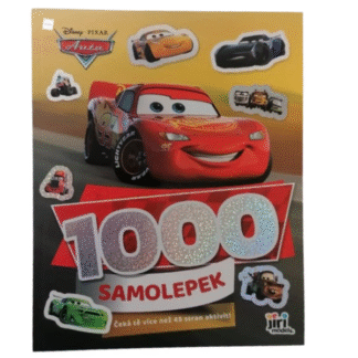 1000 samolepek s aktivitami  Cars