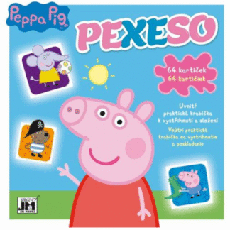 Pexeso v sešitu Peppa Pig