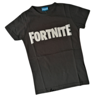 Dětské tričko FORTINITE černé