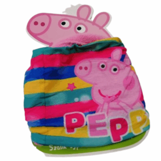 Dívčí zimní nákrčník Peppa Pig růžový