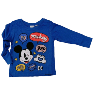Chlapecké tričko Mickey Mouse modré