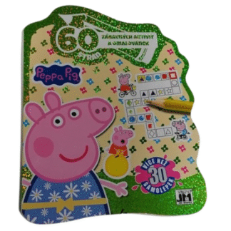 Kniha aktivit (60 aktivit) Prasátko Peppa