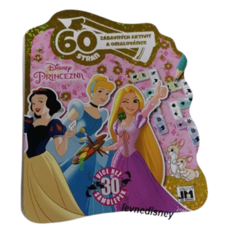 Kniha aktivit (60 aktivit) Princezny