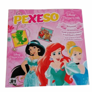Pexeso v sešitu Princezny