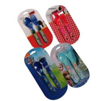 Dětský plastový příbor Minnie,Mickey,Frozen, Tlapková patrola