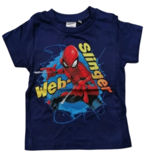 Chlapecké tričko Spiderman Web-Slinger modré