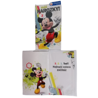 Dětské přání k narozeninám otočné Mickey