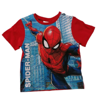 Chlapecké tričko Spiderman červ.