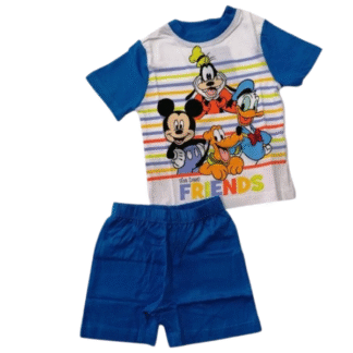 Chlapecký letní set/pyžamo Mickey Friends sv.m