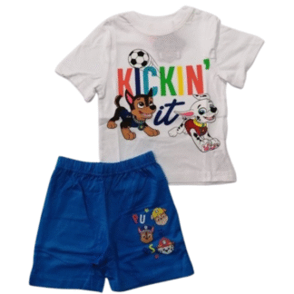 Chlapecký letní set/pyžamo Tlapková patrola b.