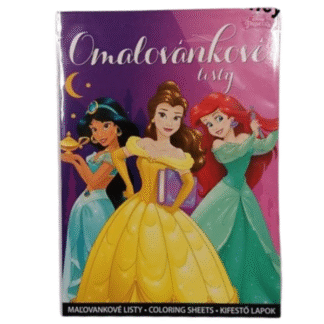 Omalovánkové listy Princezny