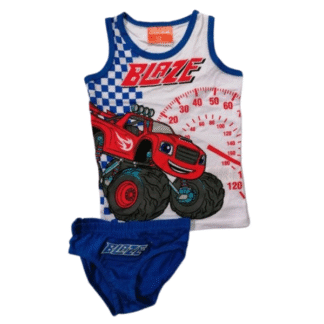 Set spodního prádla Plamínek a čtyřkoláci m.