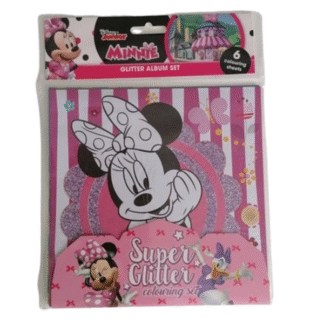 Třpytivé omalovánky Minnie