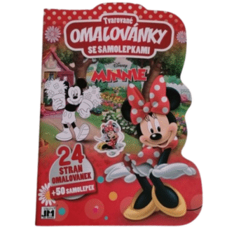 Tvarované omalovánky Minnie