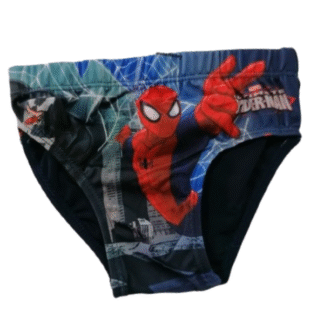 Chlapecké plavky Spiderman tm. modré