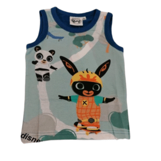 Chlapecké tílko Bing a Pando sv. modré