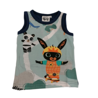 Chlapecké tílko Bing a Pando tm. modré