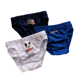 Dětské slipy Mickey Mouse 3pack světlé