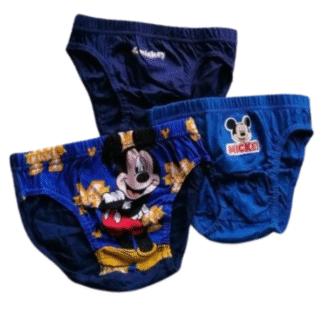 Dětské slipy Mickey Mouse 3pack tmavé