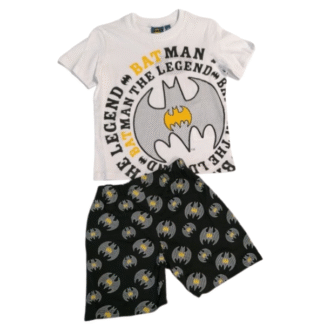 Dětský letní set/pyžamo Batman světlé