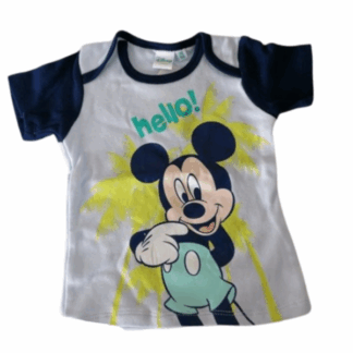 Kojenecké tričko Mickey Mouse tmavě modré