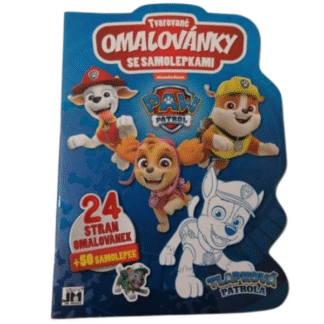 Tvarované omalovánky Tlapková patrola