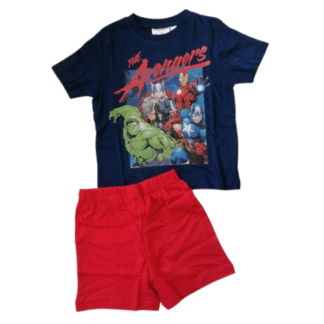 Chlapecký letní set/pyžamo Avengers modré