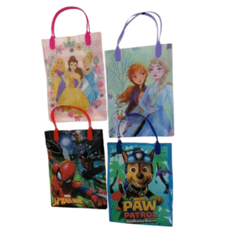 Dárková taška plastová Spiderman/Frozen/Tlapková patrola/Princezny