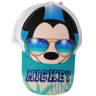 Dětská kšiltovka Mickey Mouse bílá