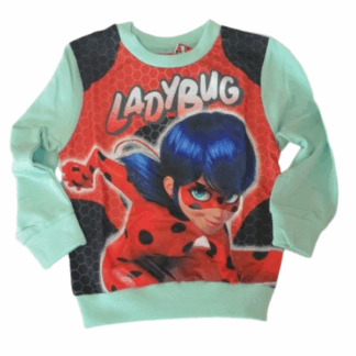 Dívčí mikina Kouzelná Beruška mentol