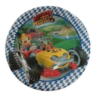 Papírové párty talířky Mickey ROADSTER 8ks