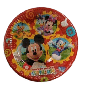 Papírové párty talířky Mickeyho Klubík 8ks