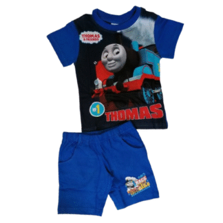 Chlapecký letní set/pyžamo Mašinka Tomáš tm.