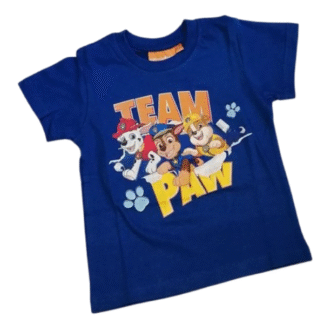 Chlapecké tričko Tlapková patrola TEAM PAW sv.