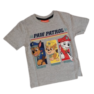 Chlapecké tričko Tlapková patrola šedé