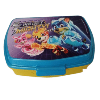 Svačinový plastový box Tlapková patrola