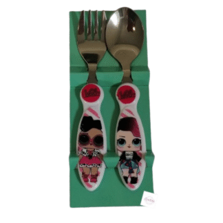 Dětský nerezový příbor LOL