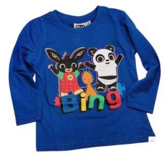 Chlapecké tričko dl.rukáv Bing tm. modré