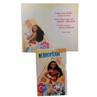 Dětské přání k narozeninám Odvážná Vaiana